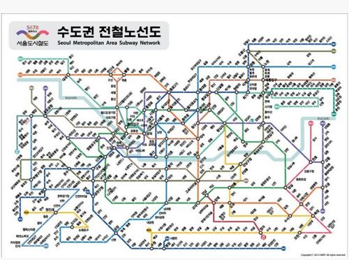 해외 건축가가 디자인한 신개념 서울지하철 노선도
