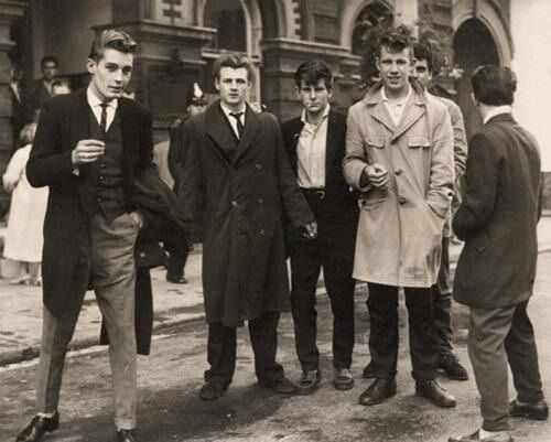 1950년대 영국 남자들의 패션
