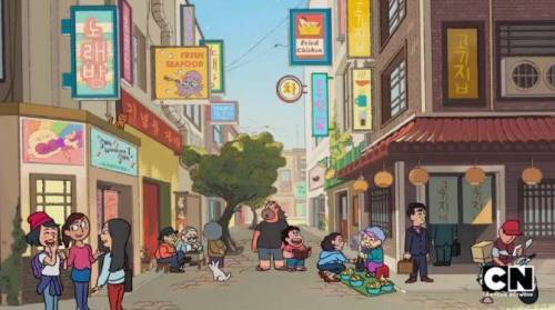 미국 애니메이션에 나온 한국