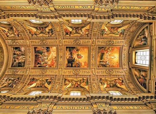 로마 바티칸 건물의 천장.jpg