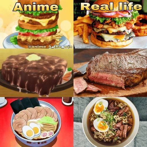 애니 vs 실제 음식.jpg