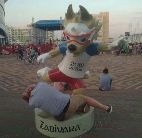 러시아 월드컵 마스코트랑 사진 찍는 법.jpg