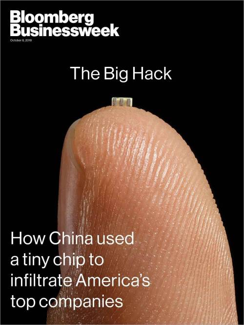 중국 하청업체가 몰래 심는다는 해킹칩 크기