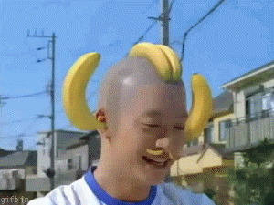 일본의 바나나 광고.gif