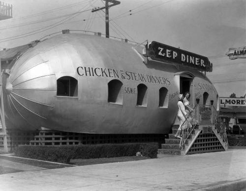 [스압] 1940년대 미국 식당들의 특징. jpg