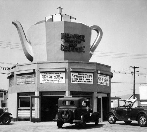 [스압] 1940년대 미국 식당들의 특징. jpg