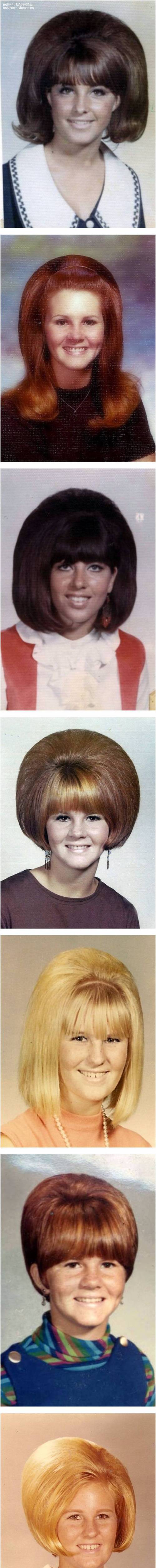 [스압] 60,70년대  10대 여고생들의 머리스타일