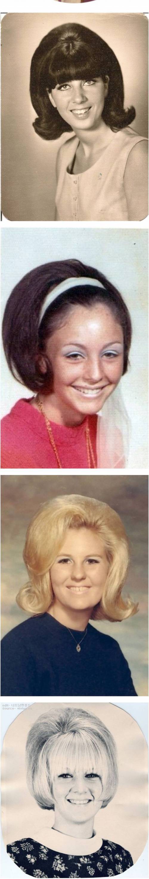 [스압] 60,70년대  10대 여고생들의 머리스타일