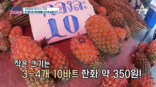 [스압] 태국에서 현지인이 약 5만원어치 과일을 샀을 때.jpg