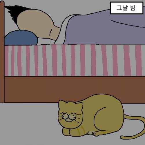 [스압] 고양이랑 같이 다이어트하는 만화.jpg