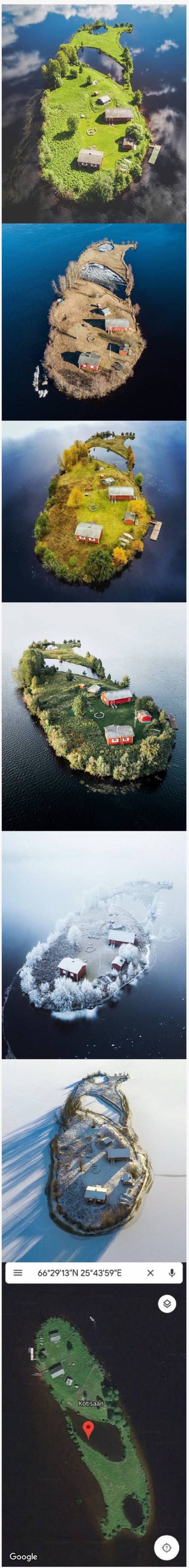 사진작가 때문에 유명해진 핀란드의 초소형 섬.jpg