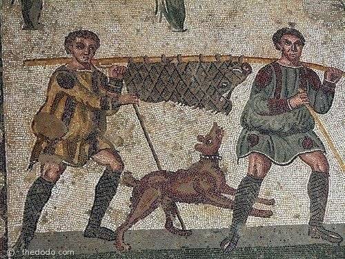 고대 로마인들이 죽은 개에게 남긴 비문 .jpg