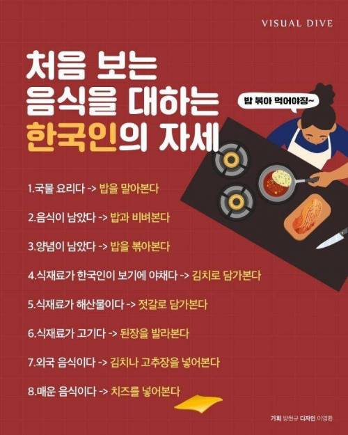 한국인이 처음 보는 음식을 대하는 자세..jpg