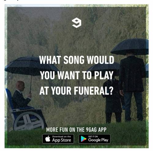 당신의 장례식때 어떤 노래가 나오길 바랍니까?