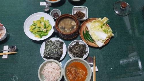 한국식 비건 밥상 .JPG