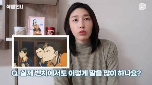 [스압] 김연경의 배구 만화 하이큐 리뷰.jpg