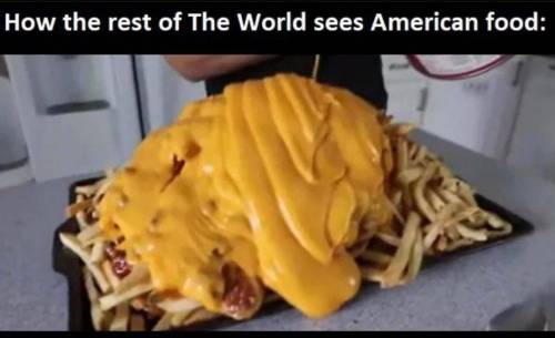 일반적으로 생각하는 미국음식 vs 현실 미국 음식
