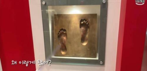 박지성 딸 : 아빠 발이 왜 이렇게 됐어?