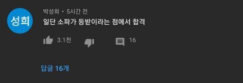 한국어 배우는 스테파니 미초바 영상에 달린 댓글