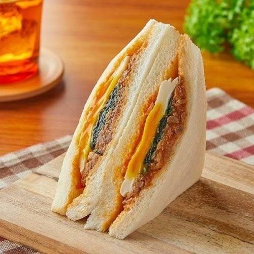 일본에서만 파는 비빔밥 샌드위치