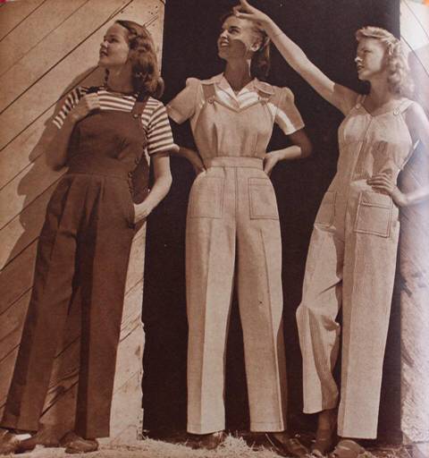 [스압] 패션은 돌고 돈다는걸 실감하게 되는 1940’s 패션.jpg