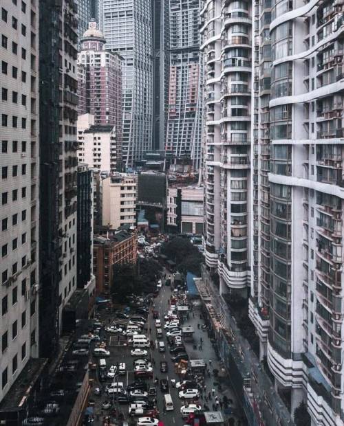 [스압] 중국 도시 충칭의 모습.jpg