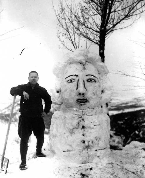 국립중앙박물관에서 공개한 100년전 조상님이 만든 눈사람.jpg