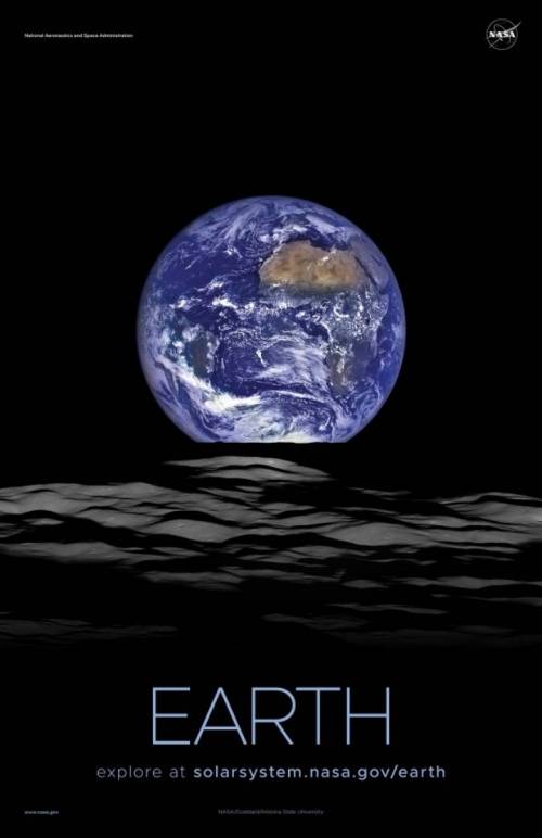 나사(NASA)에서 공개하는 태양계 포스터 사진들
