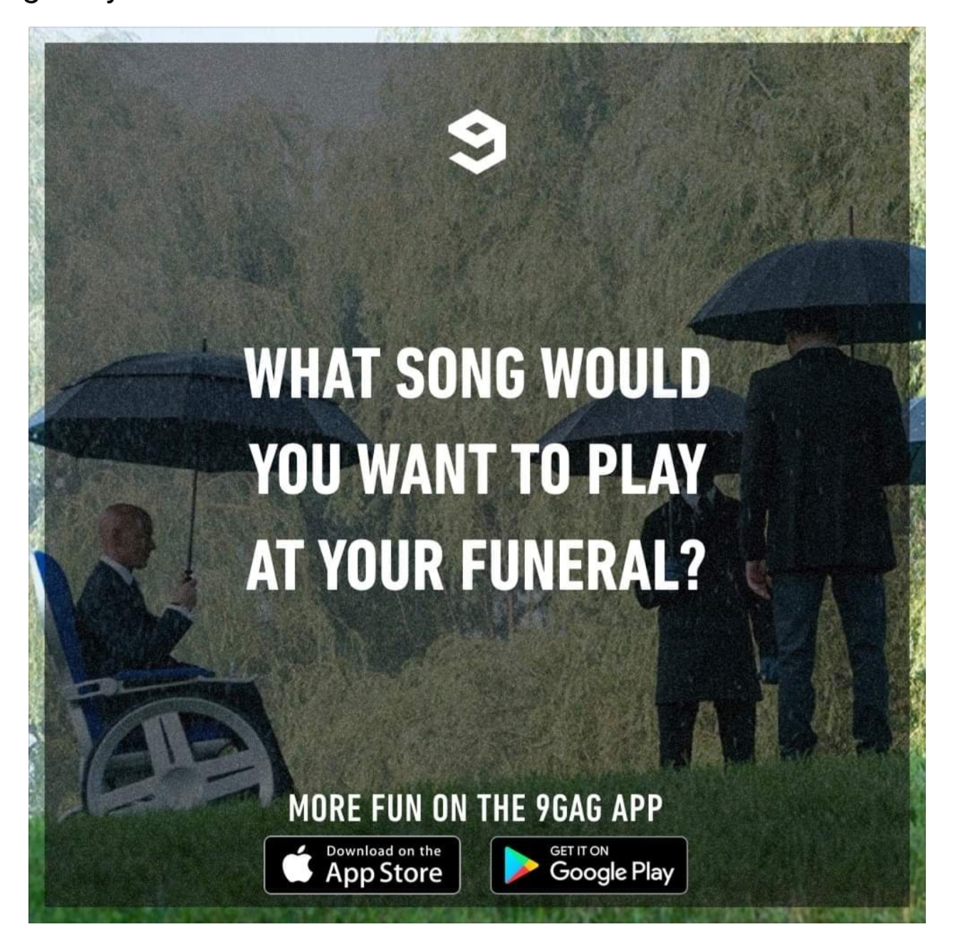 당신의 장례식장에서 어떤 노래가 나오길 바랍니까?