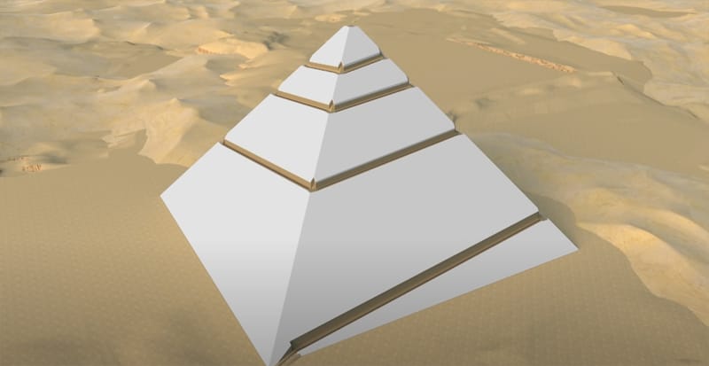 학계 대부분이 동의한 피라미드를 만든 방법.
