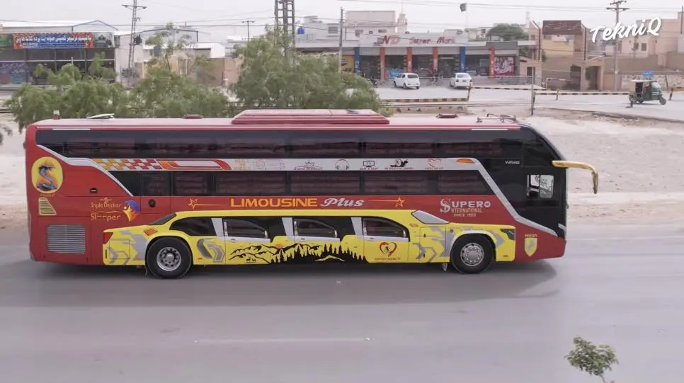 상상초월 파키스탄 고속버스 일등석