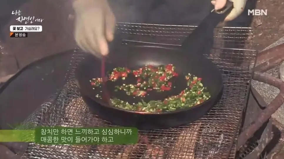김밥집 사장님이었다는 자연인의 밥상