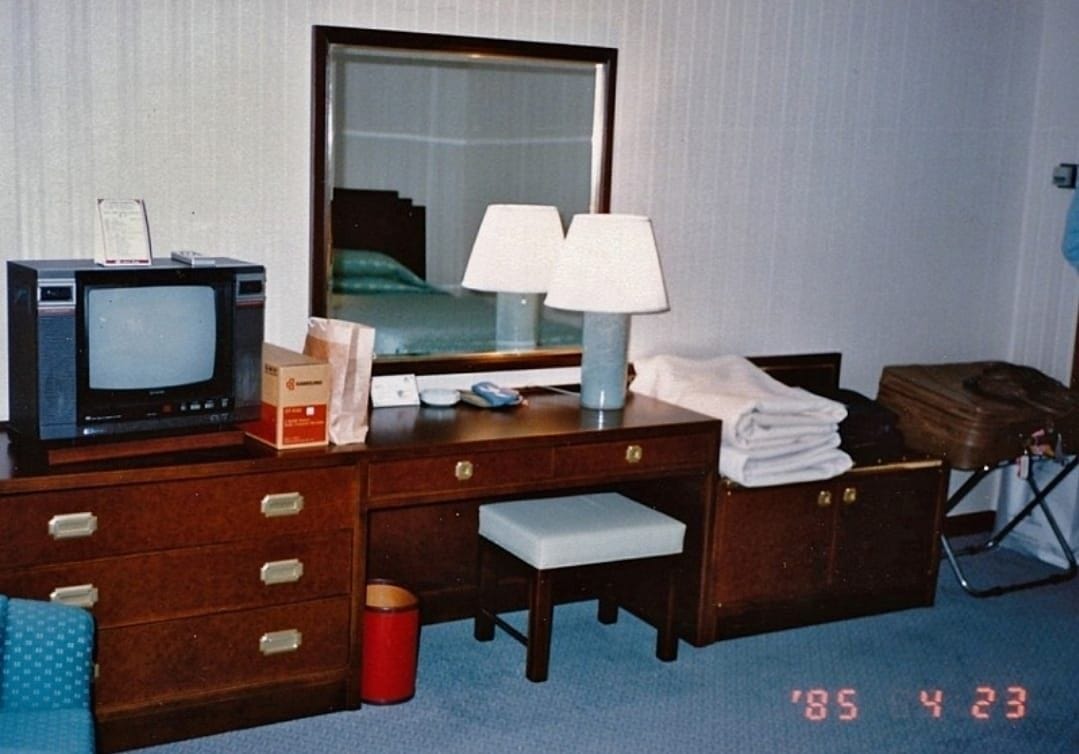 1985년 신라호텔의 실내 모습 ㄷㄷㄷ