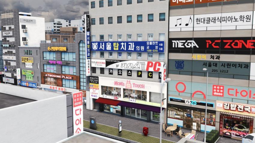  								게임에서 구현된 한국의 K-풍경