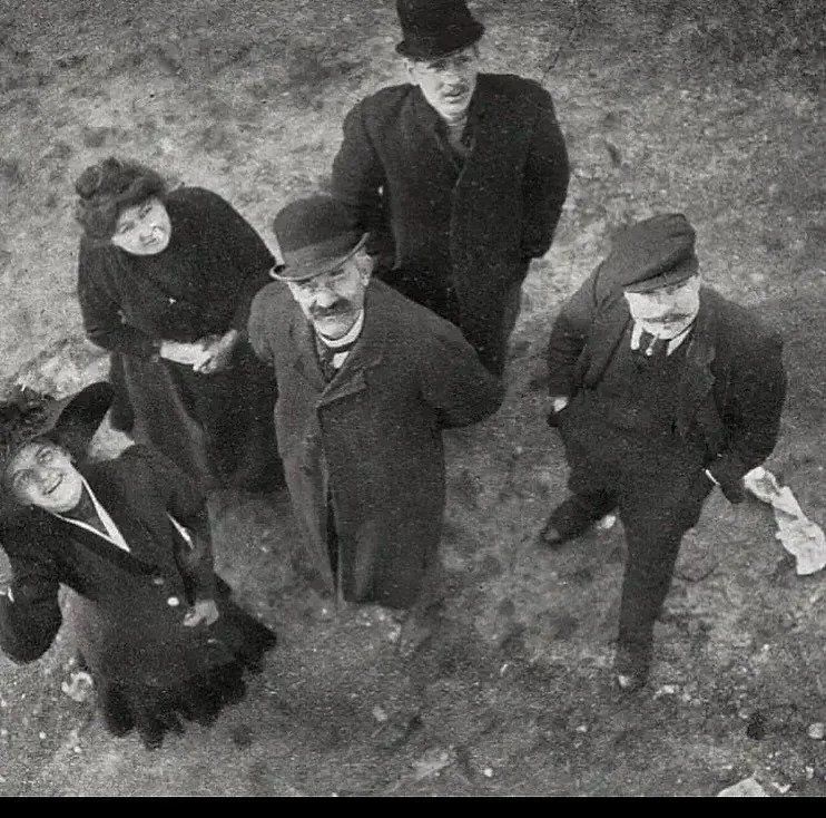 1910년대 사람들이 단체사진 찍는법