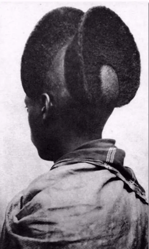 100년 전 사진에 드러난 르완다 전통 헤어스타일