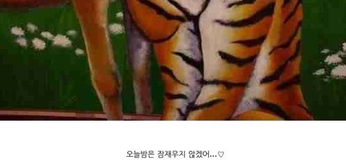이 음탕한 호랑이같으니! 