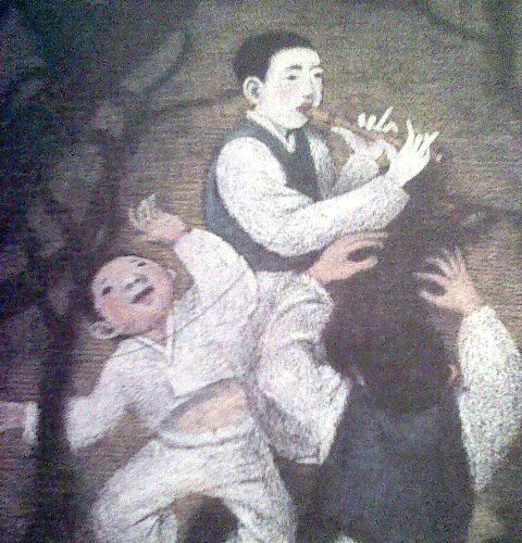 피리부는 박명수 춤추는 항돈이