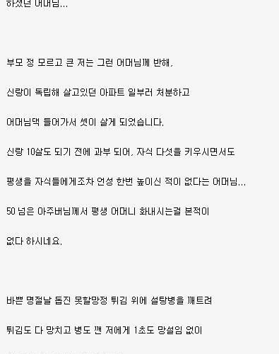 [글스압]시어머니 이야기.txt