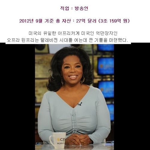 미국에서 자수성가한 여성Top10