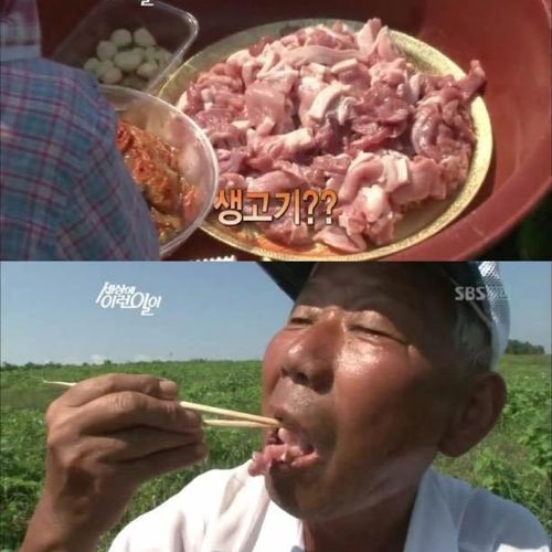 생고기 먹는 마을.jpg