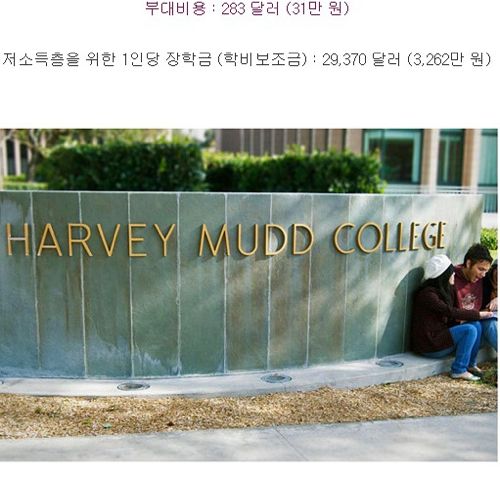 천조국 대학교 등록금  Top10