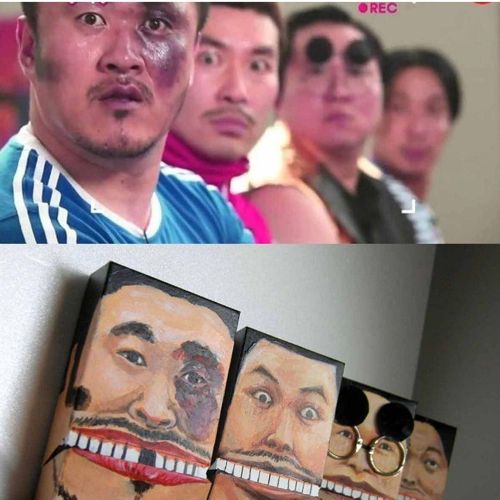 무한도전 300회기념 답뱃갑작품