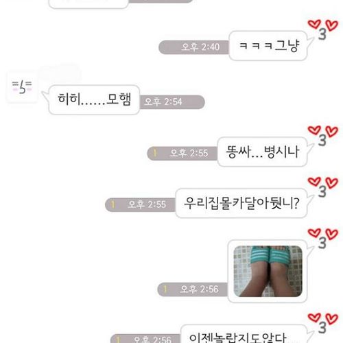 쌀때마다 카톡하는 처자.jpg