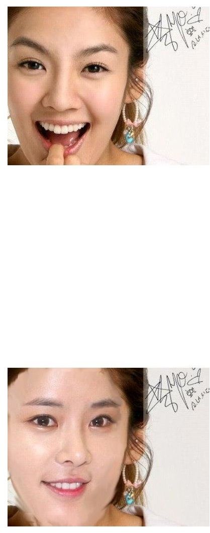 포토샾으로 효연을 황정음으로 바꿔보자