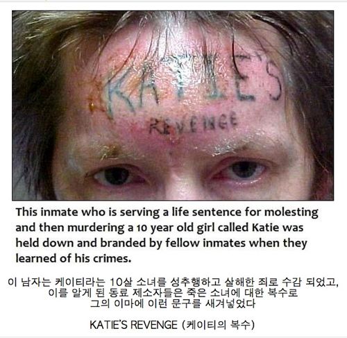 성추행범을 대하는 천조국 죄수