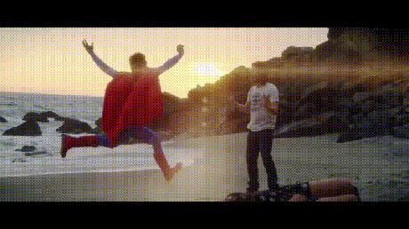 슈퍼맨킥!gif