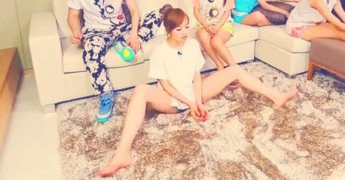 빅토리아의 다리길이.gif
