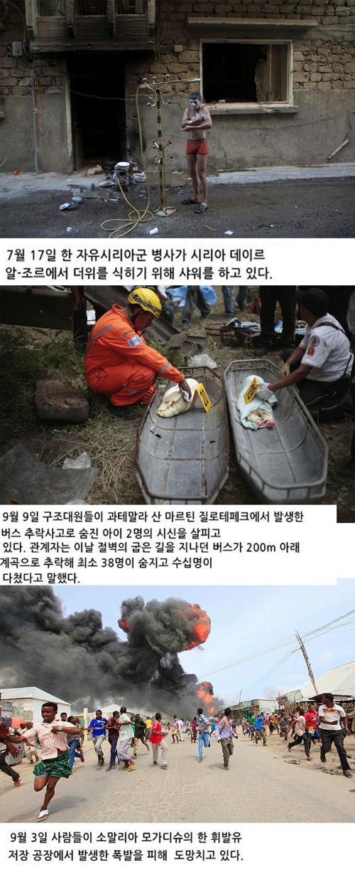 로이터가 선정한 2013 올해의 사진들