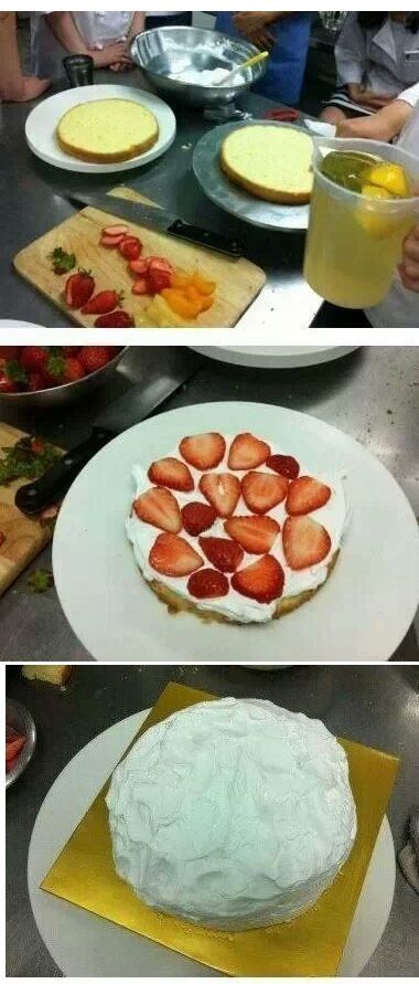 케잌을 카와이하게 만들어볼께요